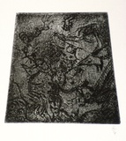 Artist: SHEARER, Mitzi | Title: not titled | Technique: etching, printed in black ink, from one  plate