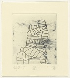 Artist: SELLBACH, Udo | Title: not titled | Date: 1960-80 | Technique: etching