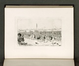Artist: b'Coveny, Christopher.' | Title: b'Mr Pickwick in pursuit of his hat.' | Date: 1882 | Technique: b'etching, printed in black ink, from one plate'