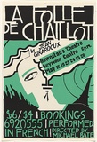 Artist: Roberts, Tim. | Title: A Folle De Chaillot by Jean Girardoux, directed by Michael Bate | Date: 1984, May | Technique: screenprint, printed in colour, from two stencils