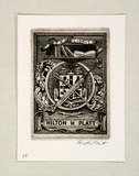 Artist: PLATT, Austin | Title: Hilton H Platt | Date: 1934 | Technique: etching, printed in black ink, from one plate