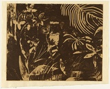 Artist: b'Crooke, Ray.' | Title: b'Island girl.' | Date: 1972 | Technique: b'screenprint, printed in colour, from two stencils'