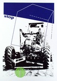 Artist: b'REINHARD, Ken' | Title: b'Boxed grader.' | Date: 1971 | Technique: b'screenprint, printed in colour, from multiple stencils'