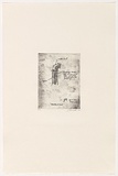 Artist: b'Bennett, Gordon.' | Title: bRainbow's end | Date: 1993 | Technique: b'soft-ground etching, printed in black ink, from one plate' | Copyright: b'\xc2\xa9 Gordon Bennett, Licensed by VISCOPY, Australia'