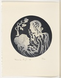 Artist: Boyd, Hermia. | Title: To a handsome man. | Date: 1978 | Technique: etching and aquatint