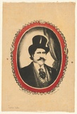 Artist: b'Missingham, Hal.' | Title: b'Bert, the showman' | Date: 1931 | Technique: b'lithograph, printed in colour, from two plates'