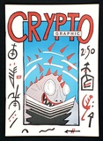 Artist: VARIOUS ARTISTS | Title: Crypto Graphic (Monster reading). | Date: 1987 | Technique: offset-lithograph