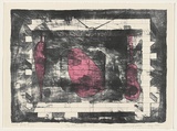 Artist: b'de Clario, Domenico.' | Title: b'My home, inside water' | Date: 1986 | Technique: b'lithograph, printed in black ink, from one stone, hand-coloured' | Copyright: b'\xc2\xa9 Domenico de Clario. Licensed by VISCOPY, Australia'