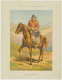 Artist: b'Calvert, Samuel.' | Title: b'The prospector.' | Date: 1883 | Technique: b'wood-engraving, printed in colour ink, from four blocks'