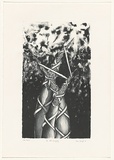 Artist: b'Casbolt, Leonie.' | Title: bI'm still struggling | Date: 1985 | Technique: b'lithograph, printed in black ink, from one stone'