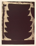 Artist: b'Placek, Wes.' | Title: b'Plates' | Date: 1993 | Technique: b'etching and chine colle, printed in black ink, from one plate' | Copyright: b'\xc2\xa9 Wes Placek c/- Wesart, Melbourne'