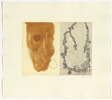 Artist: b'Harris, Brent.' | Title: b'Drift X' | Date: 1998 | Technique: b'etching, printed in colour, from three copper plates'