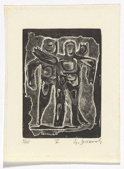 Artist: b'SELLBACH, Udo' | Title: b'not titled' | Date: 1960-80 | Technique: b'etching'