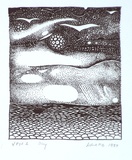 Artist: b'Licha, Barbara.' | Title: b'Day' | Date: 1987 | Technique: b'lithograph, printed in black ink, from one stone'