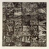 Artist: b'Shearer, Mitzi.' | Title: b'Primitive design (sampler No.2)' | Date: 1977