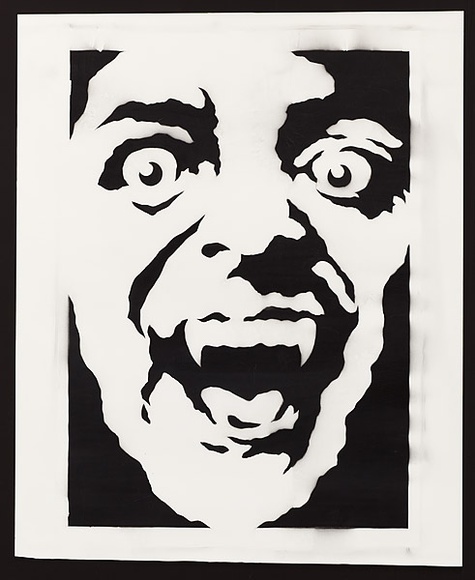 Title: b'Vampire' | Date: 2010 | Technique: b'black ink'