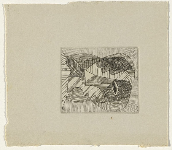 Artist: b'SELLBACH, Udo' | Title: b'not titled' | Date: 1960-80 | Technique: b'etching'