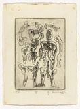 Artist: b'SELLBACH, Udo' | Title: b'not titled' | Date: 1960-80 | Technique: b'etching'