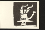 Title: b'Schoolgirl takes a flip.' | Date: 1979 | Technique: b'offset-lithograph'