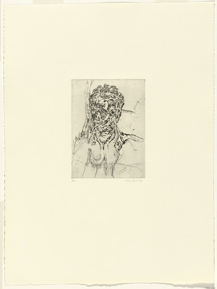 Artist: b'PARR, Mike' | Title: b'Organon I' | Date: 1987 | Technique: b'etching, printed in black ink, from one plate'