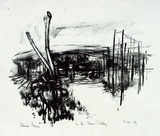 Artist: b'Grieve, Robert.' | Title: b'In the Ovens Valley' | Date: 1959 | Technique: b'lithograph, printed in black ink, from one stone [or plate]'