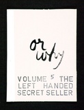 Artist: b'TWIGG, Tony' | Title: b'The left handed secret seller.  Or why?.' | Date: 1982 | Technique: b'book of rubber stamps and pen and ink' | Copyright: b'\xc2\xa9 Tony Twigg. Licensed by VISCOPY, Australia'