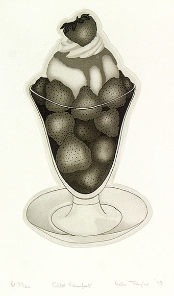 Artist: Taylor, Helen. | Title: Cold comfort | Date: 1978 | Technique: etching and aquatint, printed in black ink, from one plate | Copyright: This work appears on screen courtesy of the artist and copyright holder