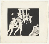 Artist: b'BOYD, Arthur' | Title: b'The women seize the Akropolis.' | Date: (1970) | Technique: b'etching and aquatint, printed in black ink, from one plate' | Copyright: b'Reproduced with permission of Bundanon Trust'