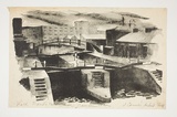 Artist: b'Courier, Jack.' | Title: bLoch Regent's Park Canal Carden town. | Technique: b'lithograph, printed in black ink, from one stone [or plate]'