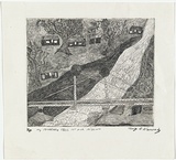 Artist: Kennedy, Roy. | Title: My mulberry tree at our mission | Date: 1999 | Technique: etching, printed in black ink, from one plate