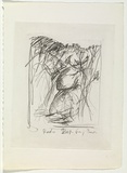 Artist: b'BOYD, Arthur' | Title: b'Rocks deep grey brown.' | Date: 1960-70 | Technique: b'photo-etching' | Copyright: b'Reproduced with permission of Bundanon Trust'