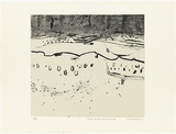 Artist: WILLIAMS, Fred | Title: Kelly's Creek, Werribee Gorge | Date: 1977-78 | Technique: lithograph, printed on colour, from two zinc plates | Copyright: © Fred Williams Estate