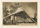 Artist: b'LINDSAY, Lionel' | Title: bRock Davis's Slips, Woy Woy | Date: 1917 | Technique: b'etching and drypoint, printed in warm black ink with plate-tone, from one copper plate' | Copyright: b'Courtesy of the National Library of Australia'