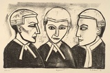 Artist: Dickerson, Robert. | Title: Argument. | Date: 1990 | Technique: lithograph, printed in black ink, from one stone