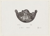 Artist: GANAIA, Nicholas | Title: Katau Mai - Chest Plate | Date: 2006 | Technique: etching, printed in black ink, from one plate