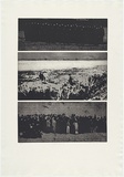 Artist: MADDOCK, Bea | Title: White shadow | Date: May 1974 | Technique: photo-etching, aquatint and burnishing, printed in black ink, from three zinc plates