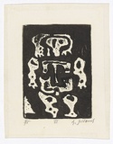 Artist: SELLBACH, Udo | Title: not titled | Date: 1960-80 | Technique: etching