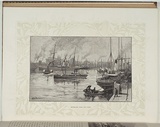 Title: b'Melbourne from the Yarra' | Date: 1886 | Technique: b'woodengraving, printed in black ink, from one block'