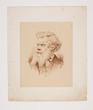 Artist: b'Hamel Brothers.' | Title: b'(Portrait)' | Technique: b'lithograph, printed in black ink, from one stone [or plate]'