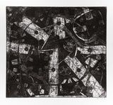 Artist: b'Kemp, Roger.' | Title: b'Sequence sixteen' | Date: 1972 | Technique: b'etching and aquatint, printed with plate-tone, from one plate'