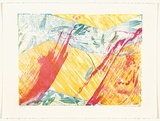 Artist: b'Juntunen, Timo.' | Title: b'not titled [gum leaves]' | Date: 1994 | Technique: b'lithograph, printed in colour, from multiple stones'