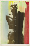 Artist: Andrew, Brook. | Title: The man | Date: 2005 | Technique: screenprint, printed in colour, from two stencils with blends