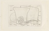 Title: Pipe | Date: 1983 | Technique: drypoint, printed in black ink, from one perspex plate