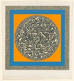 Artist: LEACH-JONES, Alun | Title: Merlin's diary No. 2 | Date: 1969 | Technique: screenprint, printed in colour, from four stencils