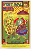 Artist: STUMBLES, Yanni | Title: Festival del sol [1983]. | Date: 1983, August | Technique: screenprint, printed in colour, from four stencils