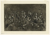 Artist: b'WILLIAMS, Fred' | Title: b'Knoll in the You Yangs' | Date: 1963-64 | Technique: b'aquatint, engraving and drypoint, printed in black ink, from one zinc plate' | Copyright: b'\xc2\xa9 Fred Williams Estate'