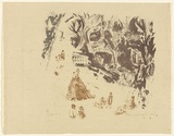 Artist: MACQUEEN, Mary | Title: Playground II | Date: 1964 | Technique: lithograph, printed in colour, from multiple plates | Copyright: Courtesy Paulette Calhoun, for the estate of Mary Macqueen