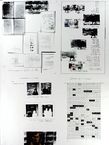 Artist: b'WICKS, Arthur' | Title: b4 seasons' guide. | Date: 1977 | Technique: b'photo-screenprint'