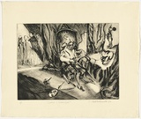 Title: b'Jester (Stanizyk)' | Date: 1986 | Technique: b'etching and drypoint, printed in black ink with plate-tone, from one plate'