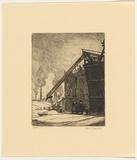 Artist: b'Rawling, Charles W.' | Title: b'Loading lead, British Mine' | Date: 1925 | Technique: b'etching'